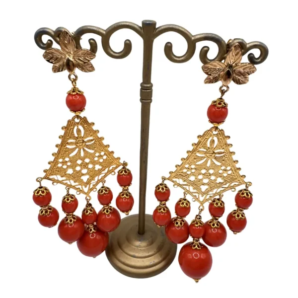 Pendientes Jara Colección Rocío Bellido 2026