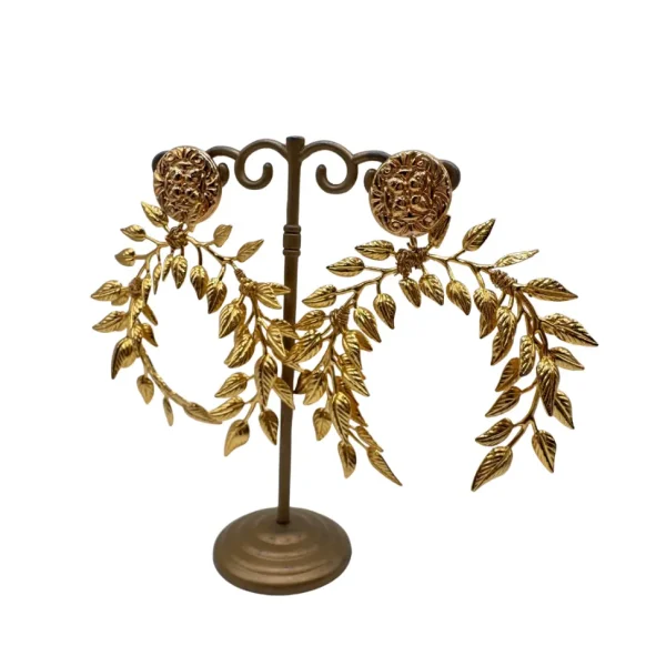 Pendientes Herradura Hojas Colección Jote Martínez 2026