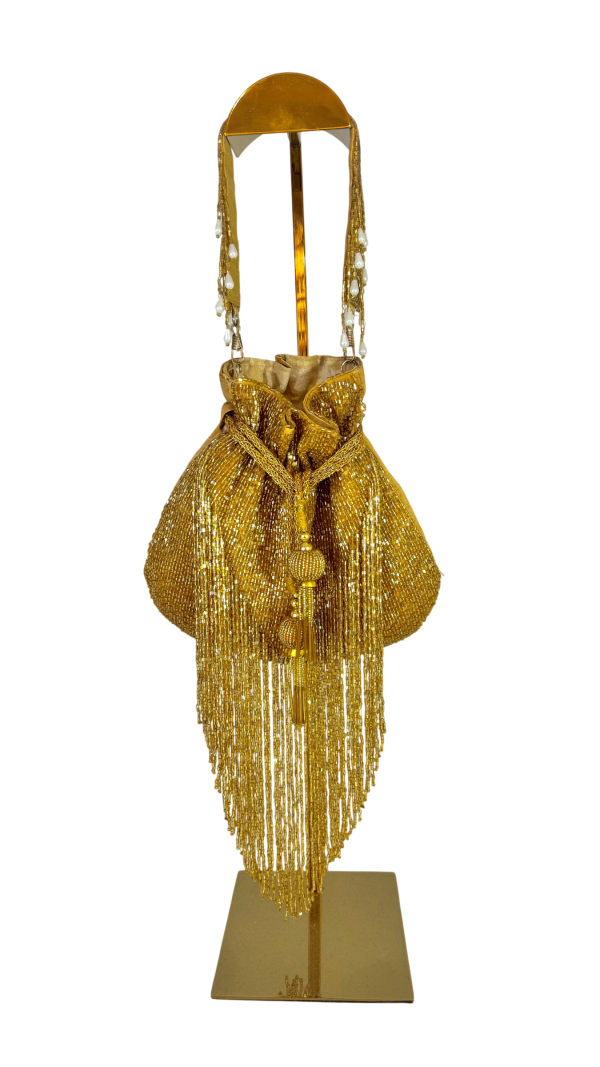 Bolso de Fiesta Bombonera Raipur Oro